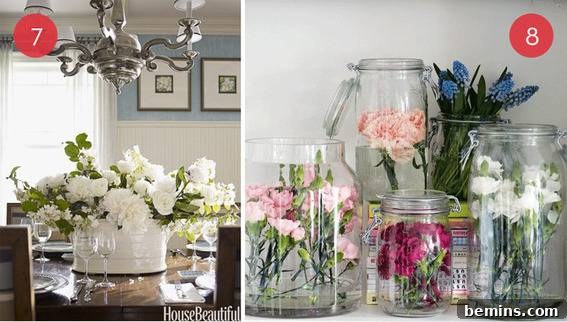 Creative Floral DIYs for Your Next Outdoor Gathering 6 Monochromatic flower bouquet