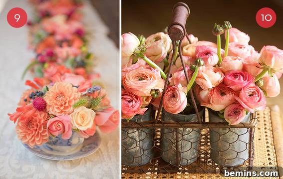 Creative Floral DIYs for Your Next Outdoor Gathering 7 Teacup flower arrangement