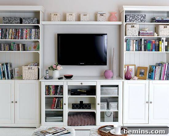 How To Keep Your Living Room Organized with Hidden Storage