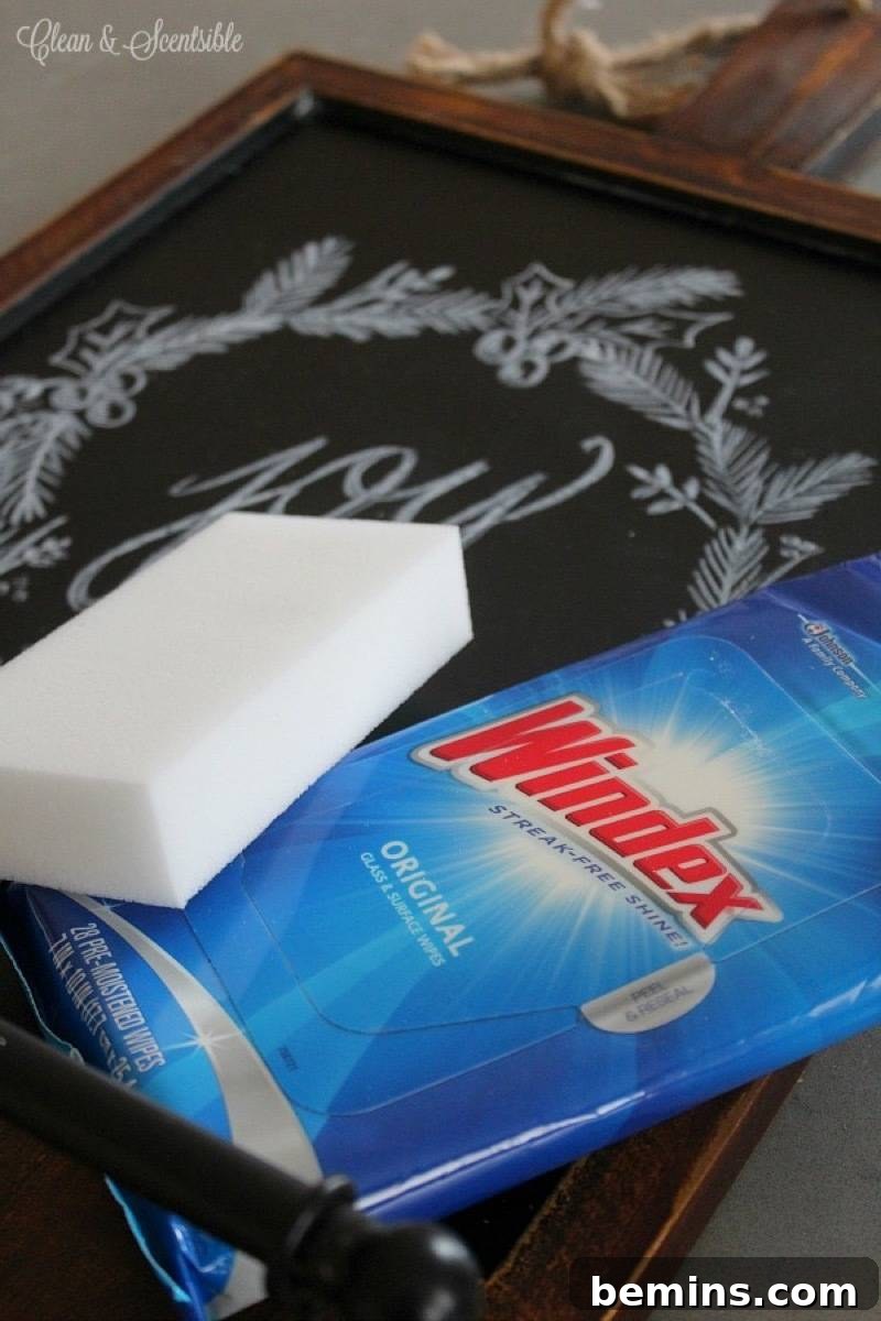Chalkboard lettering tips