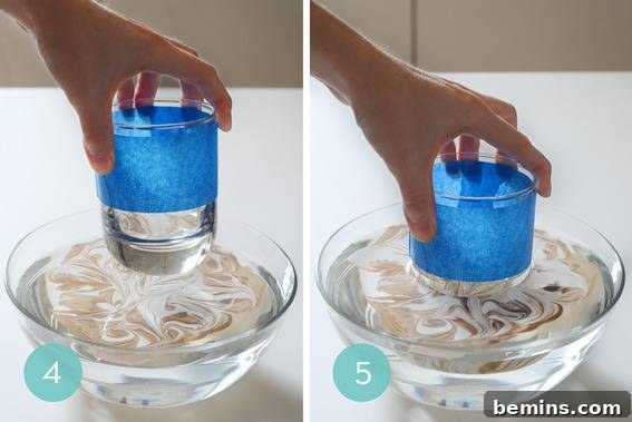 Dipping the Vase: Creating the Marble Effect