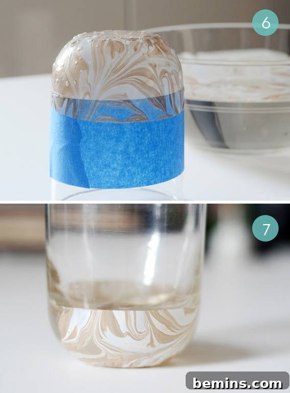 Drying the Vase: Letting the Polish Set
