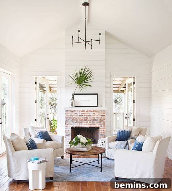 Creating a Social Living Room Space
