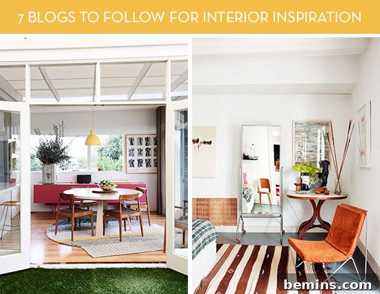 A collage showcasing two distinct interior design styles.