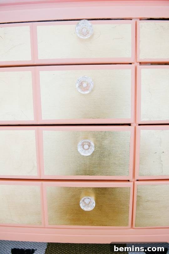 DIY Geometric Dresser Knobs