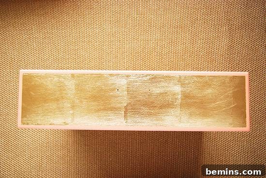 Applying Gold Leaf Sheets