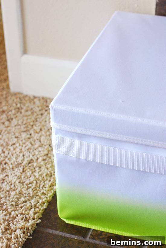 Toys in Fabric Box with Lid