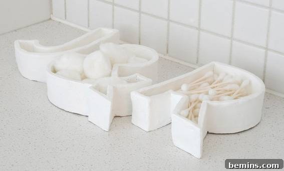 Crafty Typography Boxes: DIY Storage Solutions 4 DIY Clay Letterform Storage Boxes - Materials List