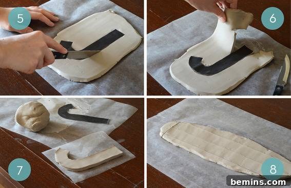 Crafty Typography Boxes: DIY Storage Solutions 6 DIY Clay Letterform Storage Boxes - Shaping the Clay