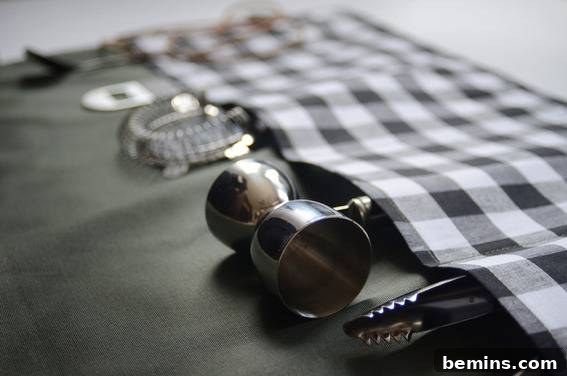 Bar Tool Pouch DIY