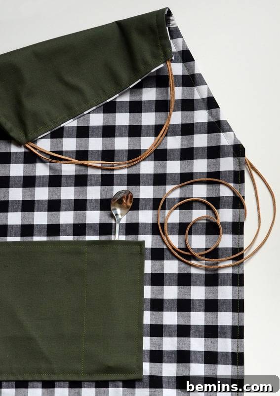 How To Make An Easy Adjustable Apron