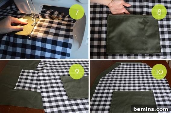 How To Make An Easy Adjustable Apron