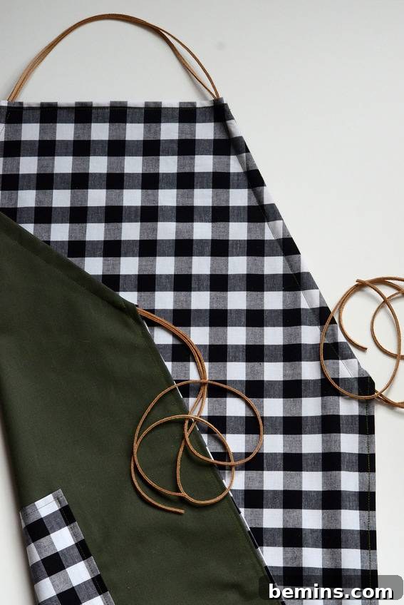 How To Make An Easy Adjustable Apron