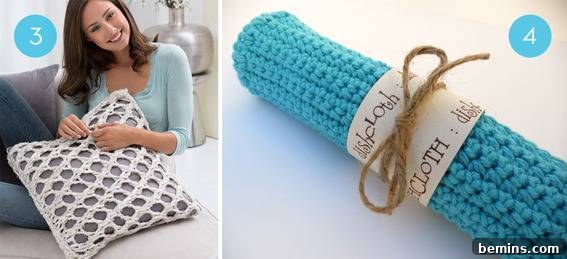 Crafting Comfort: 10 DIY Knit & Crochet Home Decor Ideas 4 Open-Weave Pillow Cover Crochet Pattern