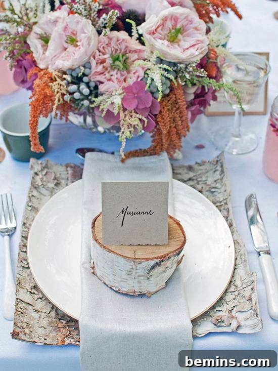 Nature's Bounty: A Thanksgiving Table Transformation 6 Thanksgiving Table Decor with Wood Elements
