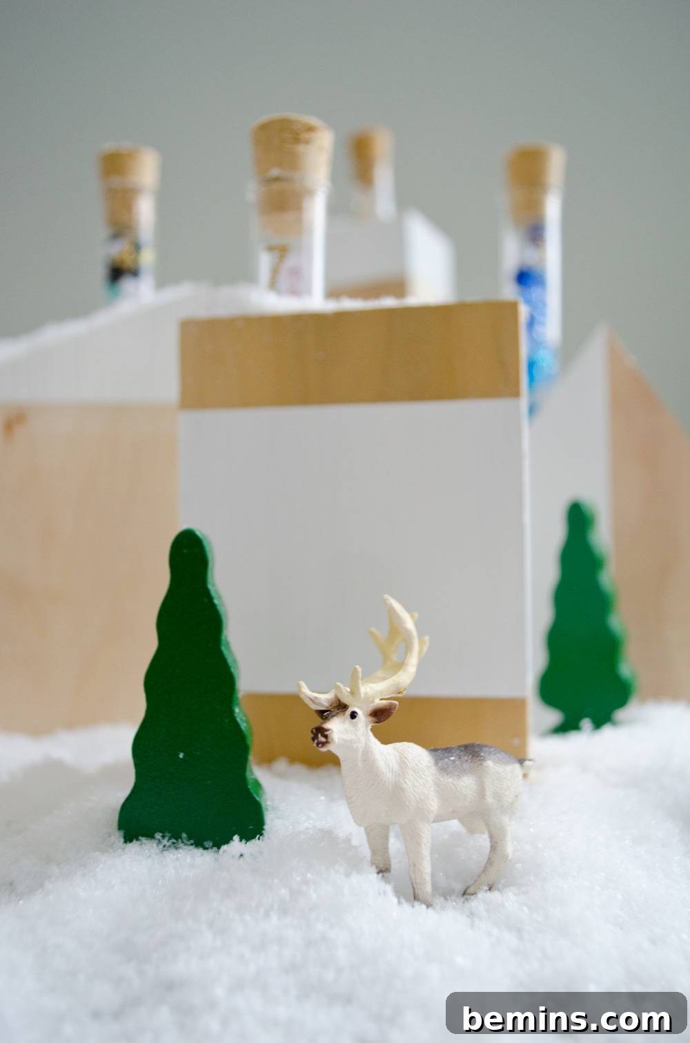 Advent Calendar Village Display