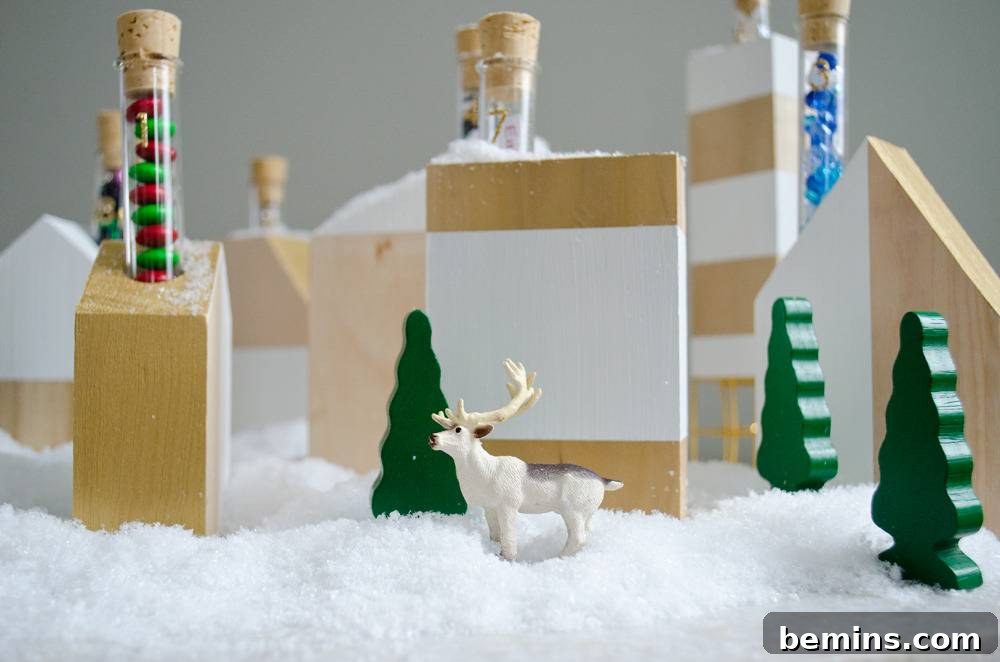 Miniature Christmas Scene