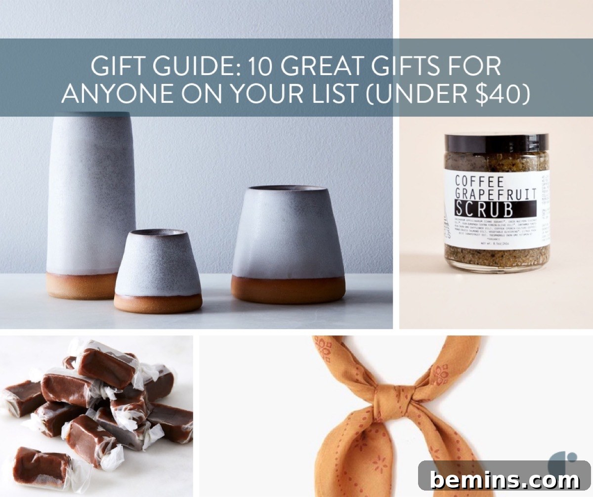 10 Gifts Under $40 - Find the Perfect Present on a Budget