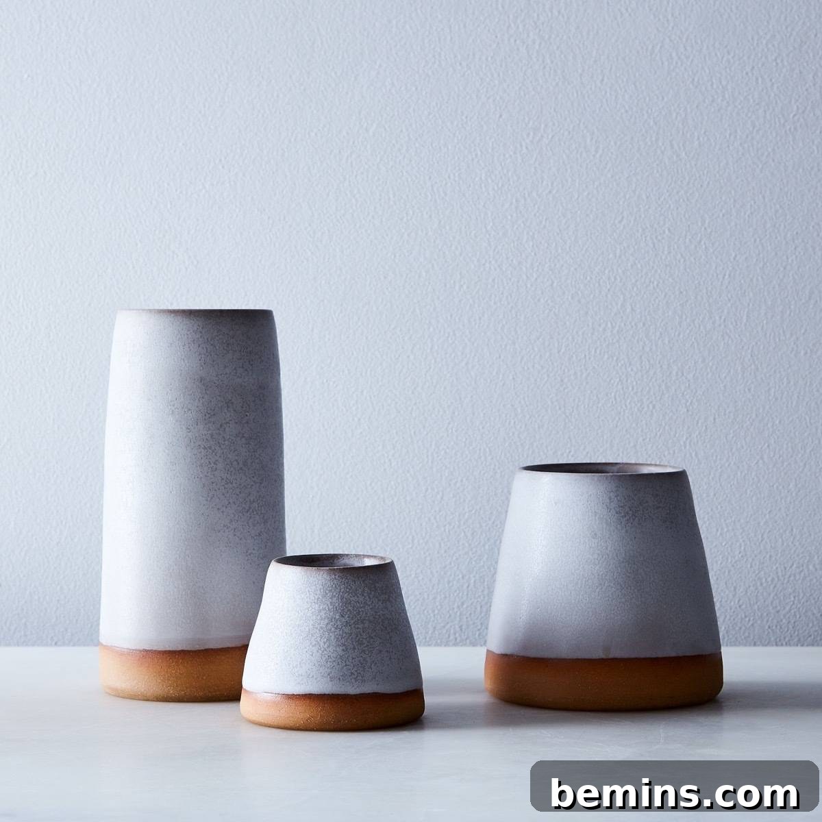 Hand-Thrown Dipped Ceramic Cups - Unique Handmade Drinkware