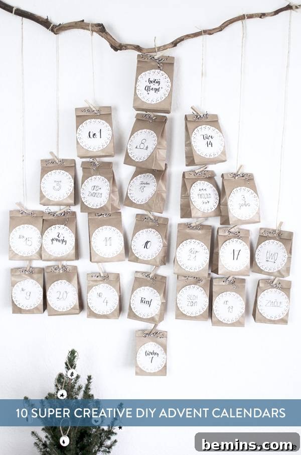 63 Creative DIY Advent Calendars to Spark Holiday Joy 30 Roundup: 10 Imaginative DIY Advent Calendars