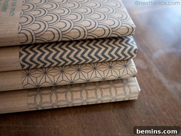 Several folded sheets with blue designs.