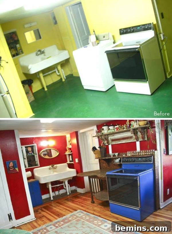 A Home and Things decorated with different colors.