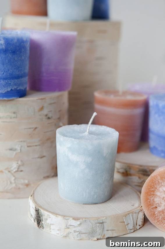 DIY Votive Candles