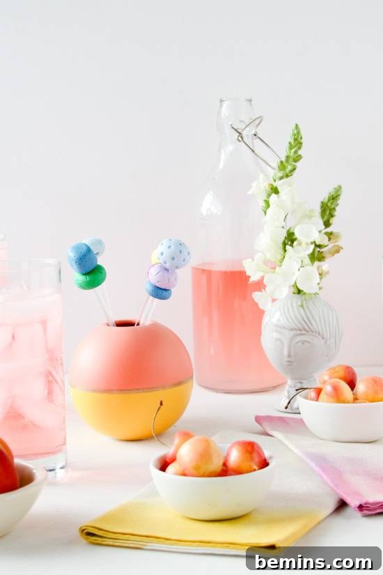 DIY Clay Drink Stirrers