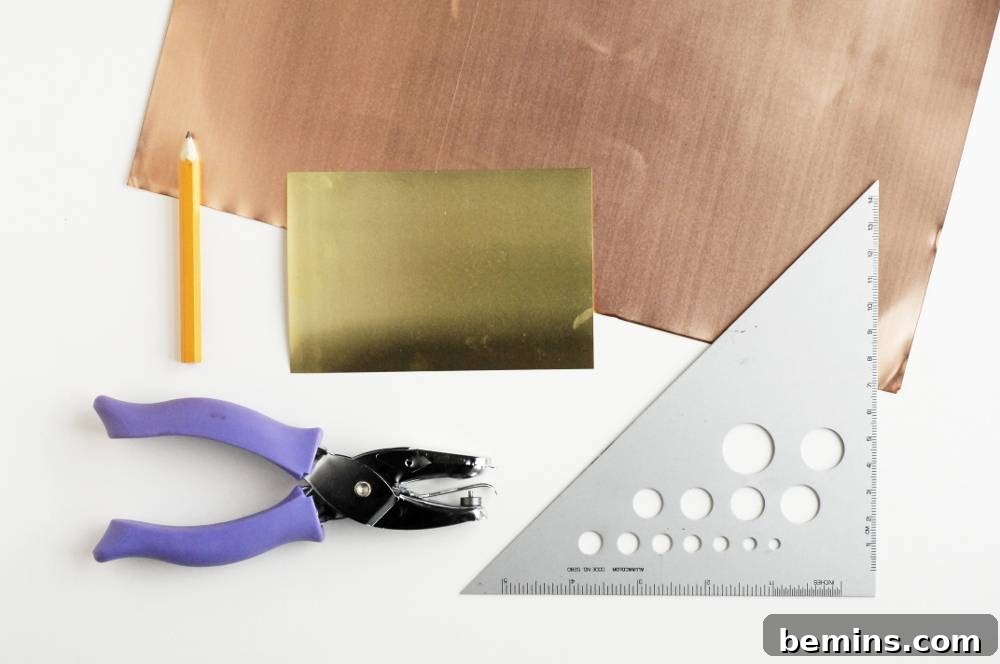 DIY Geometric Ornament making: Tools and Materials