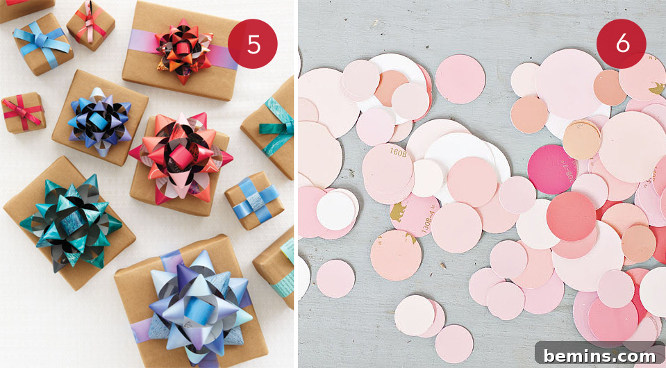 10 Brilliant Second Lives for Your Holiday Wrapping Paper 5 10 Genius Ways To Repurpose Your Leftover Holiday Wrapping Paper