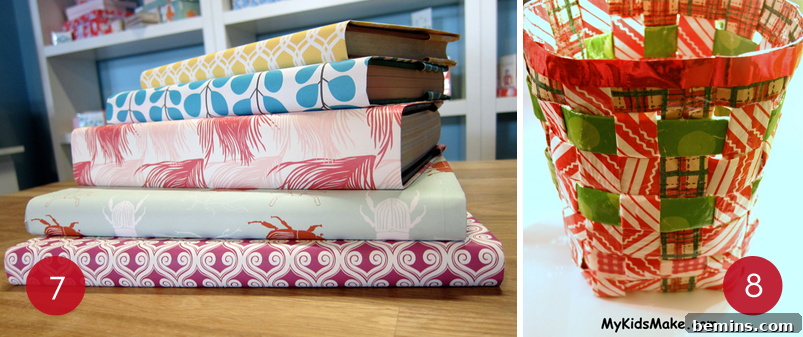 10 Brilliant Second Lives for Your Holiday Wrapping Paper 6 10 Genius Ways To Repurpose Your Leftover Holiday Wrapping Paper