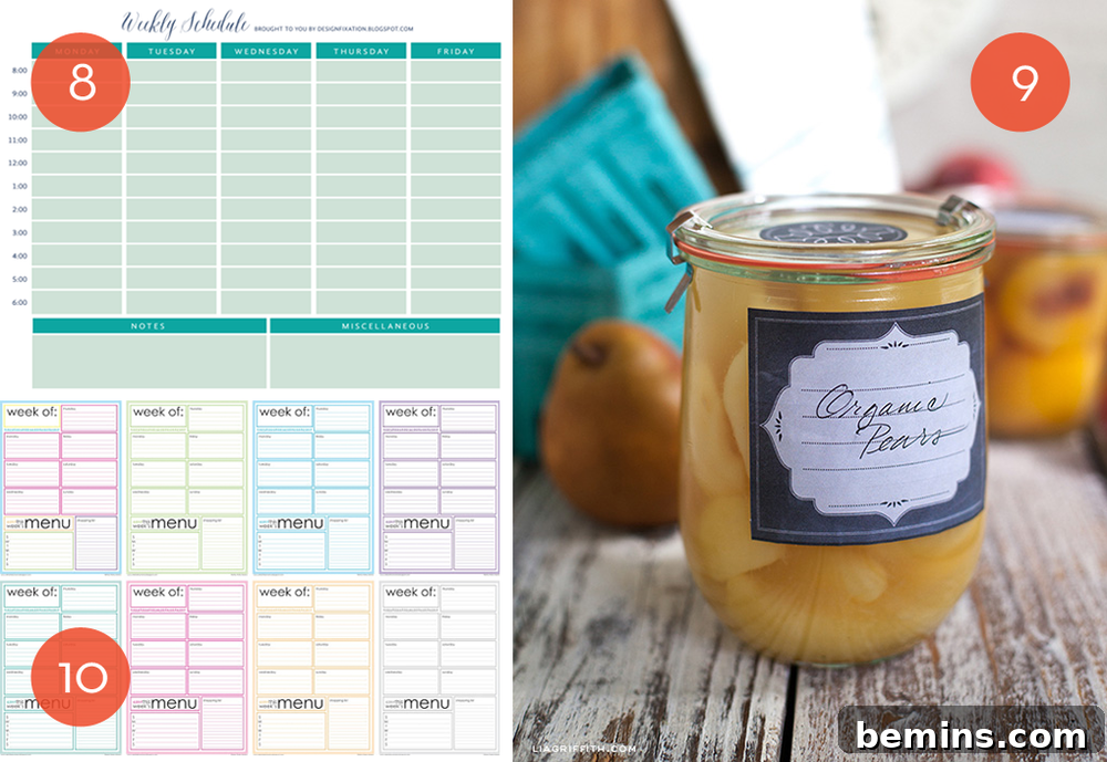 Printable Weekly Schedule