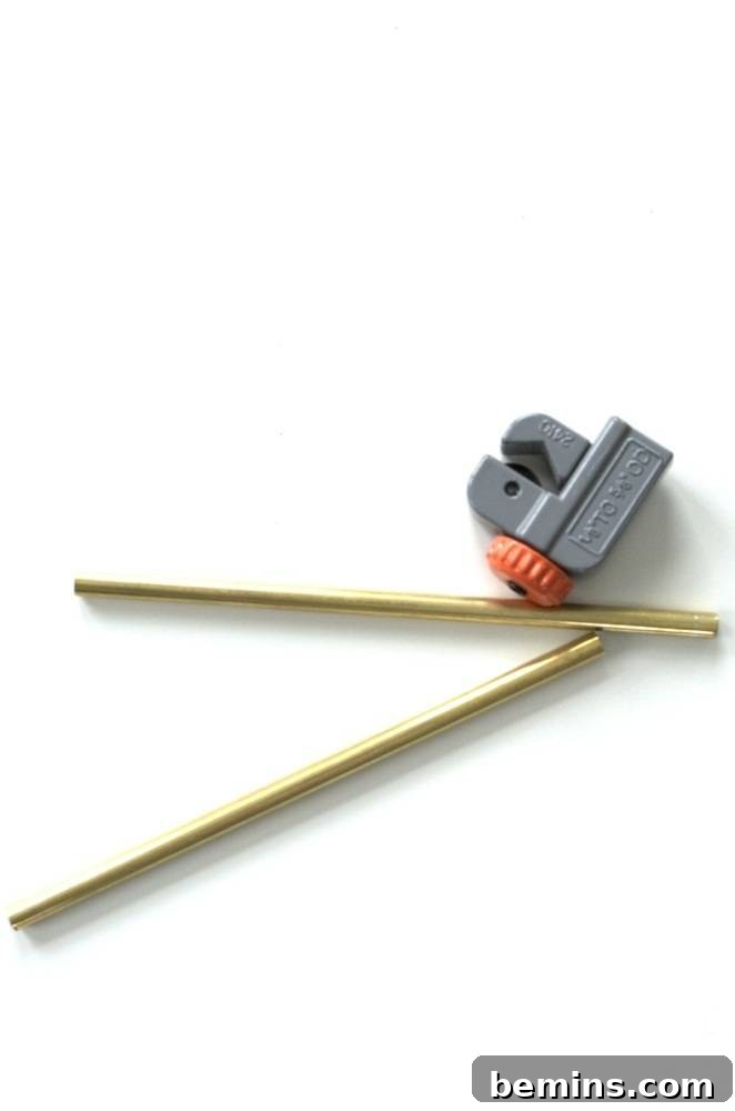 Two 6-inch pipes.