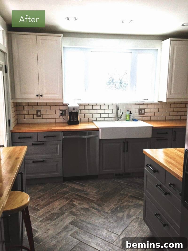 From Drab to Fab: A Kitchen Makeover Story 3 After Kitchen Renovation: Modern, Bright, and Functional