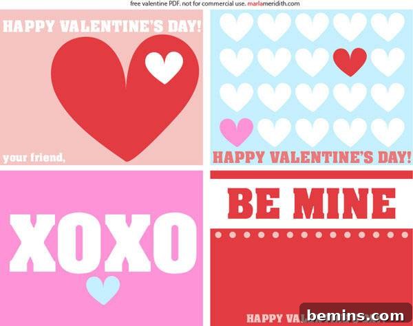 Cute little valentine cards
