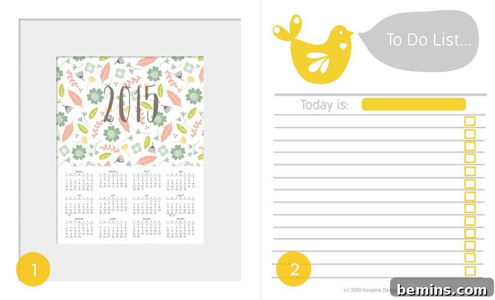 Printable To-Do List for Enhanced Organization