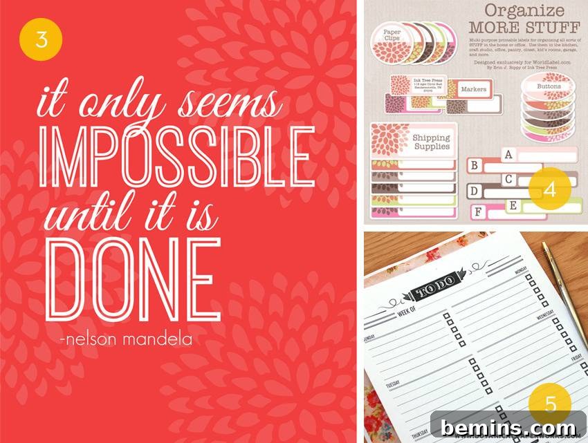 Printable Inspirational Poster for Daily Motivation