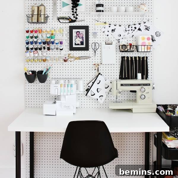Incredibly organized creative workspaces