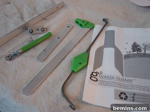 Which Bottle Cutter Reigns Supreme? A Definitive Review 3 Close-up of the Diamond Tech Craft G2 Bottle Cutter.