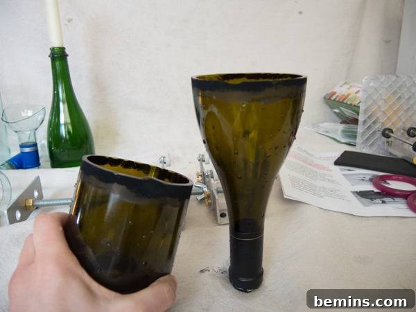 Which Bottle Cutter Reigns Supreme? A Definitive Review 24 Attempting separation with the Bindu.