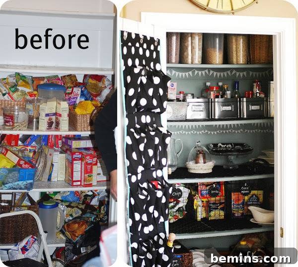 A before and after display of a refrigerator with unhealthy food in the before and healthy food in the after.