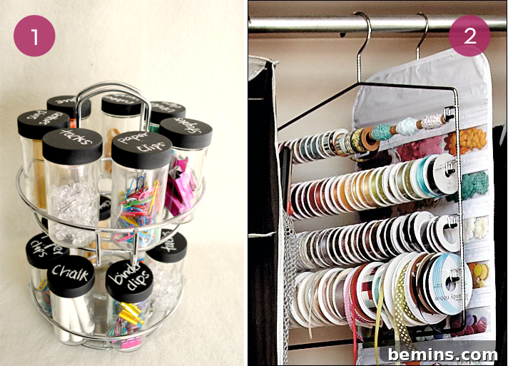 Spice Rack Craft Organizer