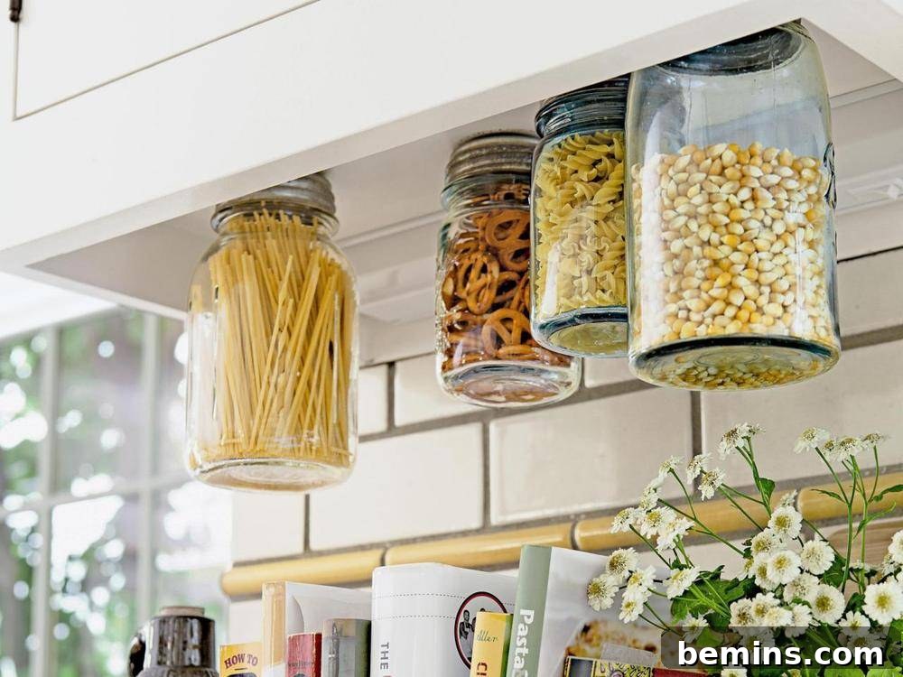 Inspiring Food Presentation Ideas: Storage & Display 5 Hanging Mason Jars