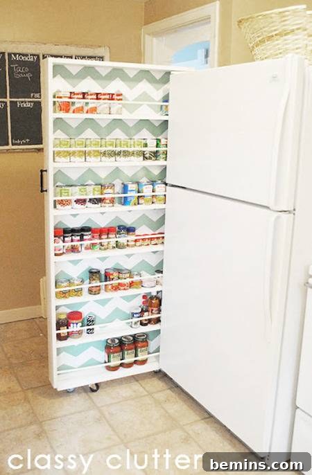 Inspiring Food Presentation Ideas: Storage & Display 6 Narrow Storage Solutions