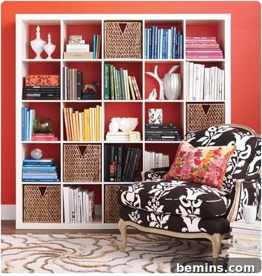 Styling Your Bookshelf: A Design Guide 5 Organizing Books by Color