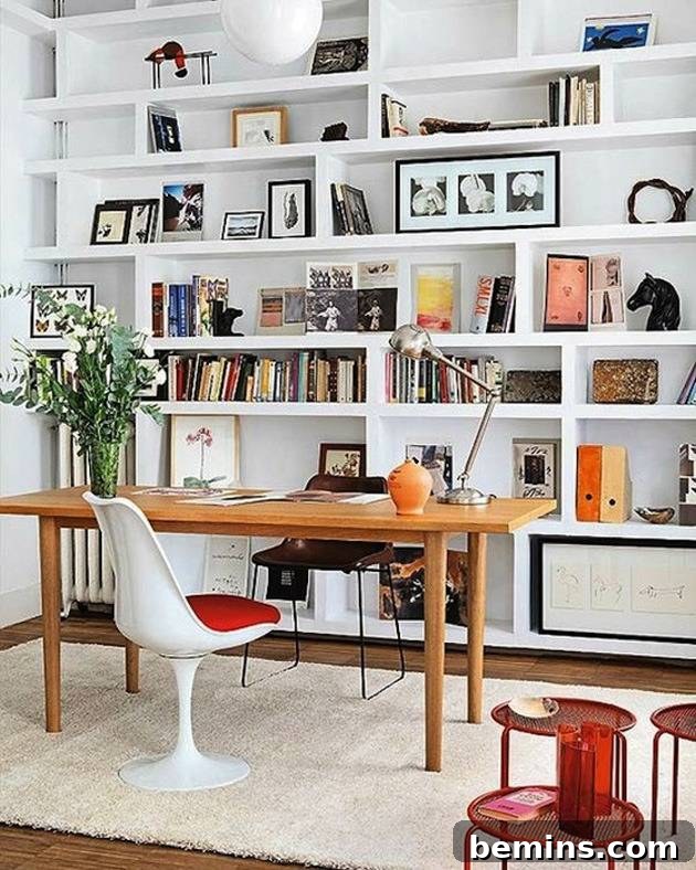 Styling Your Bookshelf: A Design Guide 6 Incorporating Artwork into Bookshelf Styling