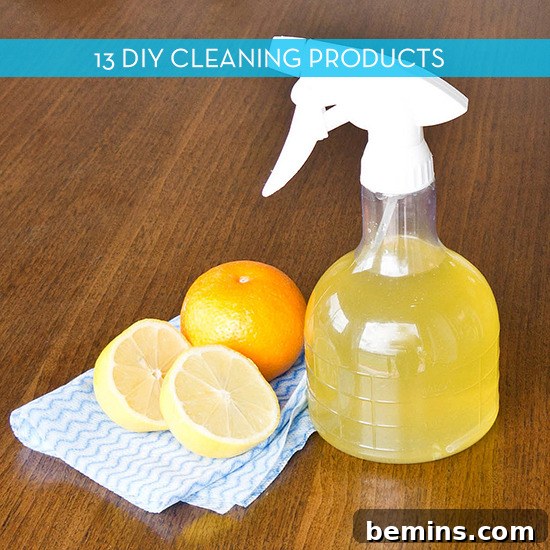DIY Citrus Spray Cleaner