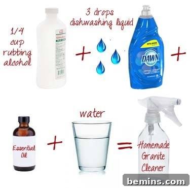 Homemade Granite Cleaner