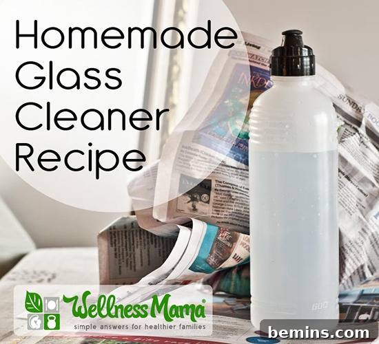 Homemade Glass Cleaner