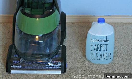 Homemade Carpet Cleaning Solution